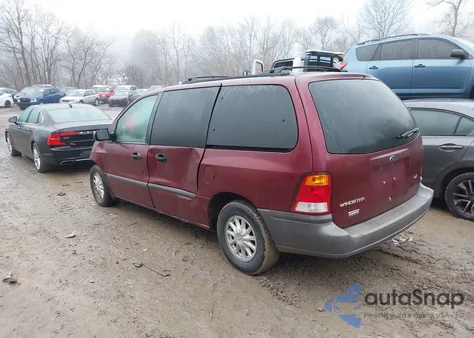 2000 Ford Windstar Lx z USA, uszkodzony, nr VIN 2FMZA514XYBA59176